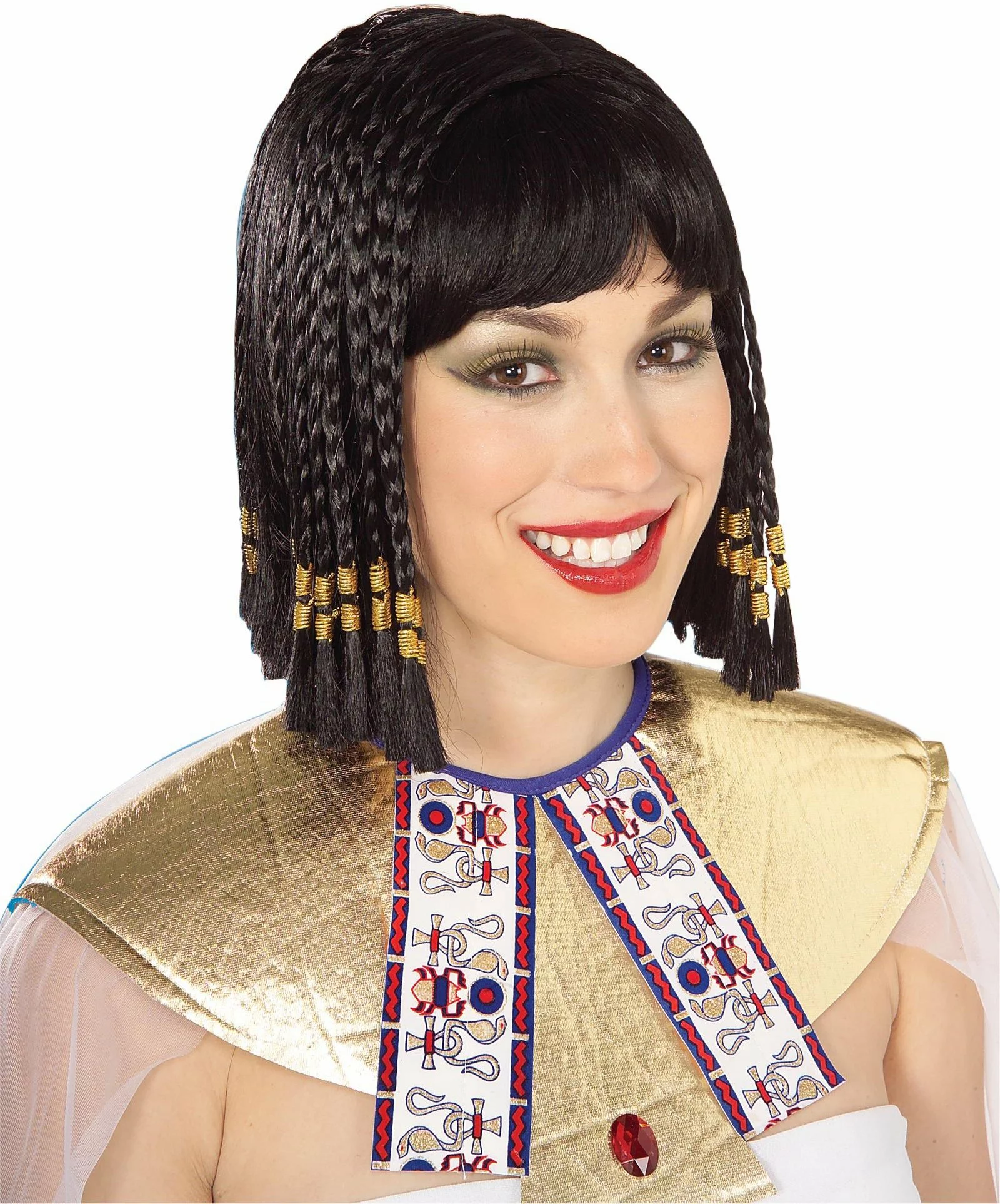 Queen Of The Nile-Deluxe Cleopatra Wig 1 Queen Of The Nile-Deluxe Cleopatra Wig