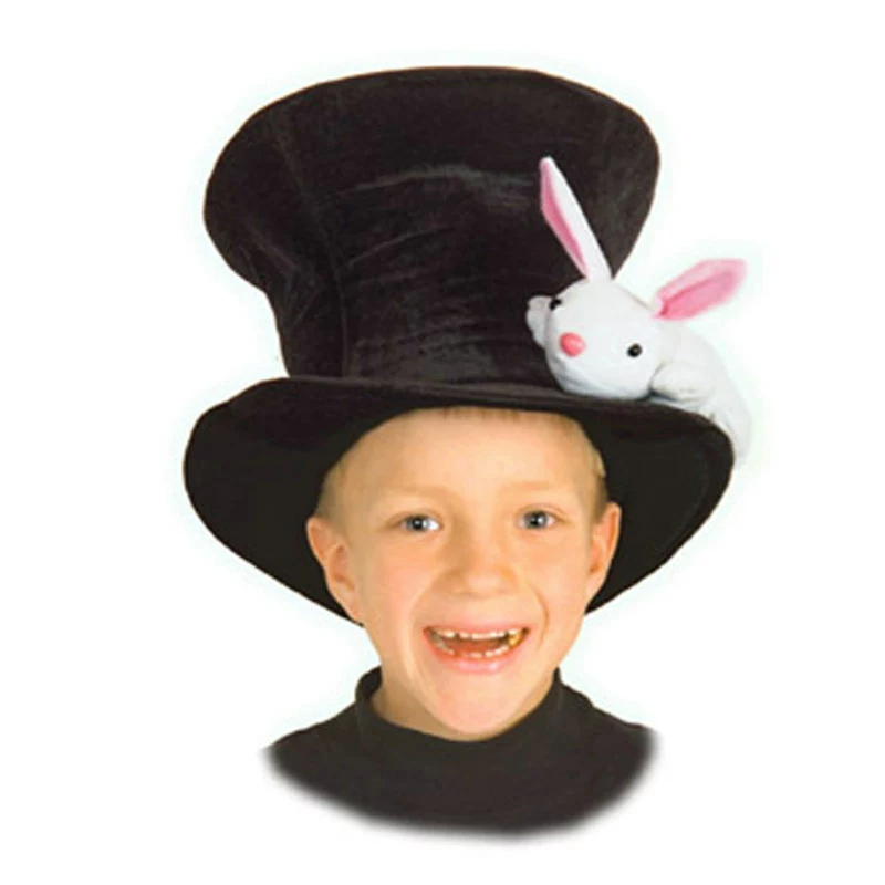 Kid's Magician Hat With Rabbit 1 Kid's Magician Hat With Rabbit