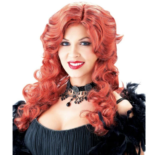 Saloon Girl Wig - Auburn 1 Saloon Girl Wig - Auburn