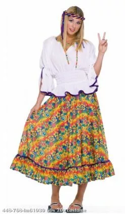 Woodstock Girl Adult Costume