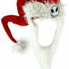 The Nightmare Before Christmas - Jack Santa Hat With Beard Adult