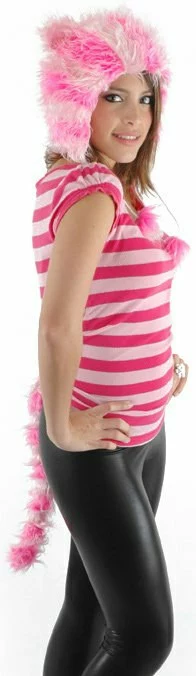 Alice In Wonderland - Cheshire Catarina Hat And Tail Set Adult