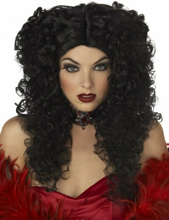 Madame Macabre Black Adult Wig 1 Madame Macabre Black Adult Wig