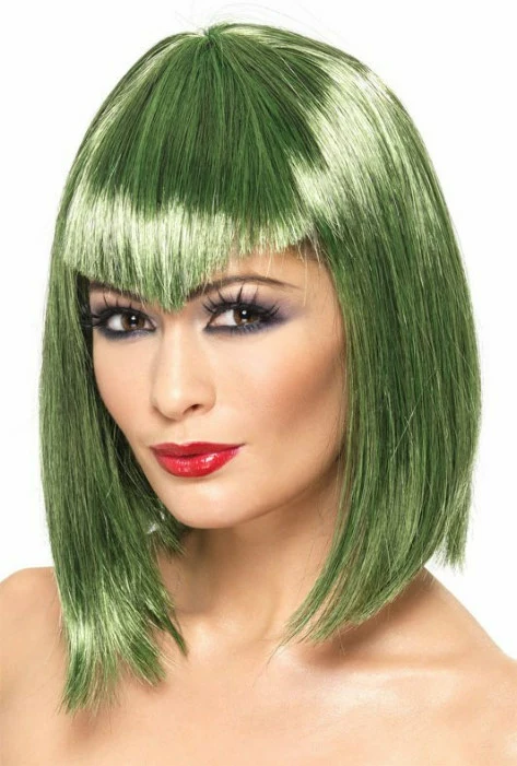 Vamp (Green) Adult Wig 1 Vamp (Green) Adult Wig