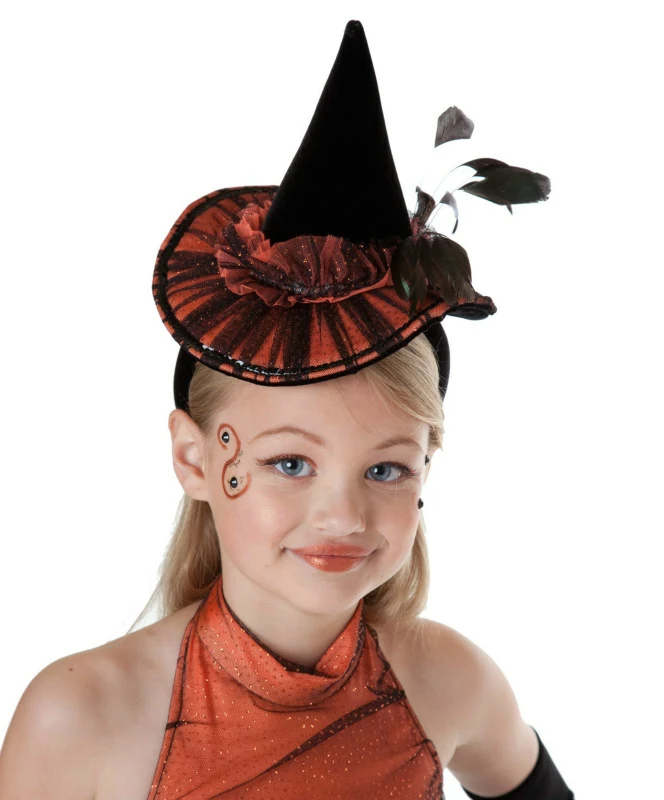 Orange Tutu Witch Hat Child 1 Orange Tutu Witch Hat Child