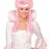 Historical Pink Wig Adult