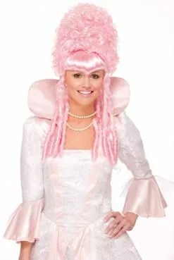 Historical Pink Wig Adult
