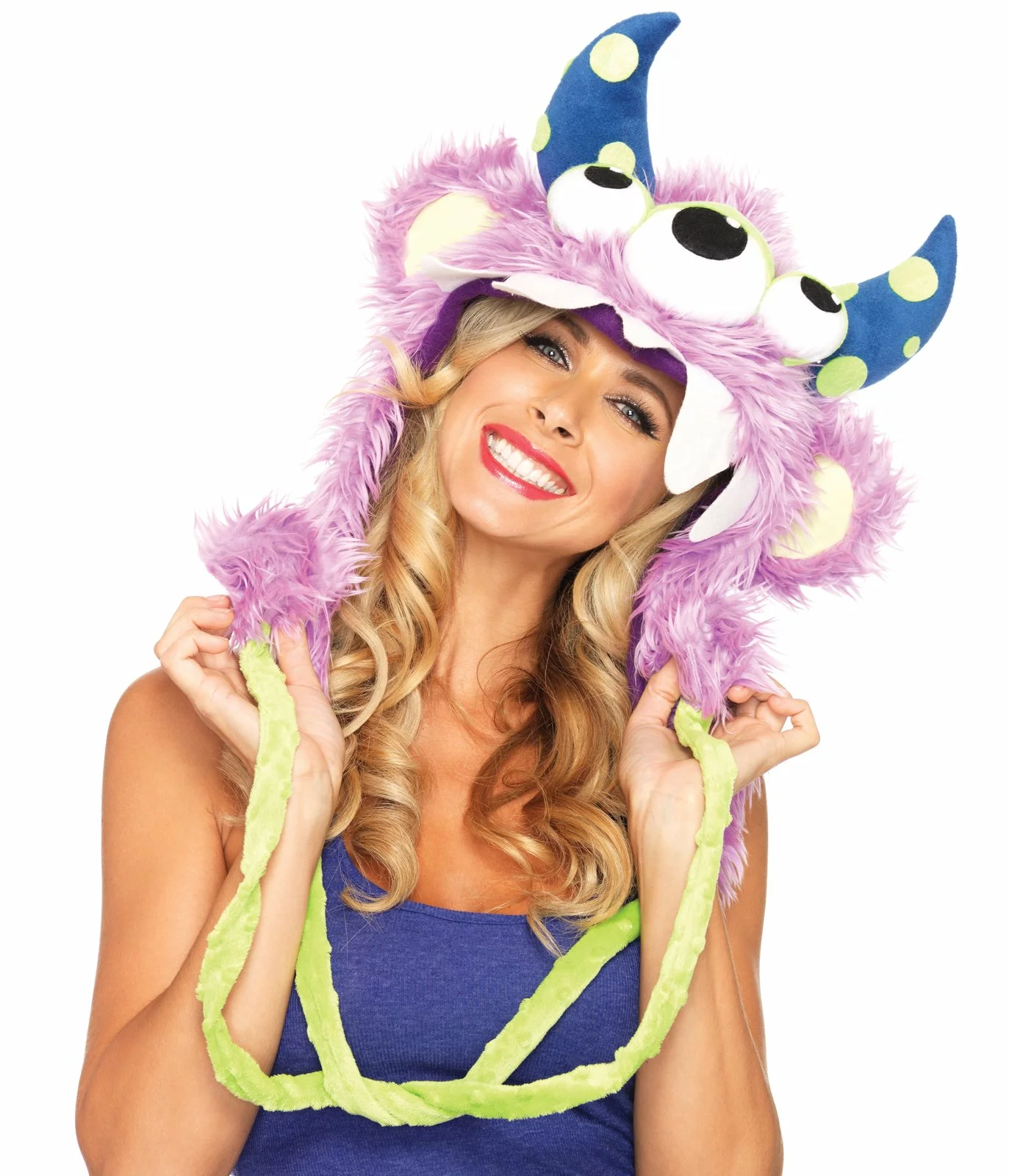 Three-Eyed Fred Monster Adult Hood 1 Three-Eyed Fred Monster Adult Hood