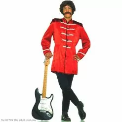 Red British Explosion Adult Costume