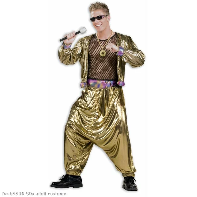 80s MC Hammer Adult Costume 1 80s MC Hammer Adult Costume
