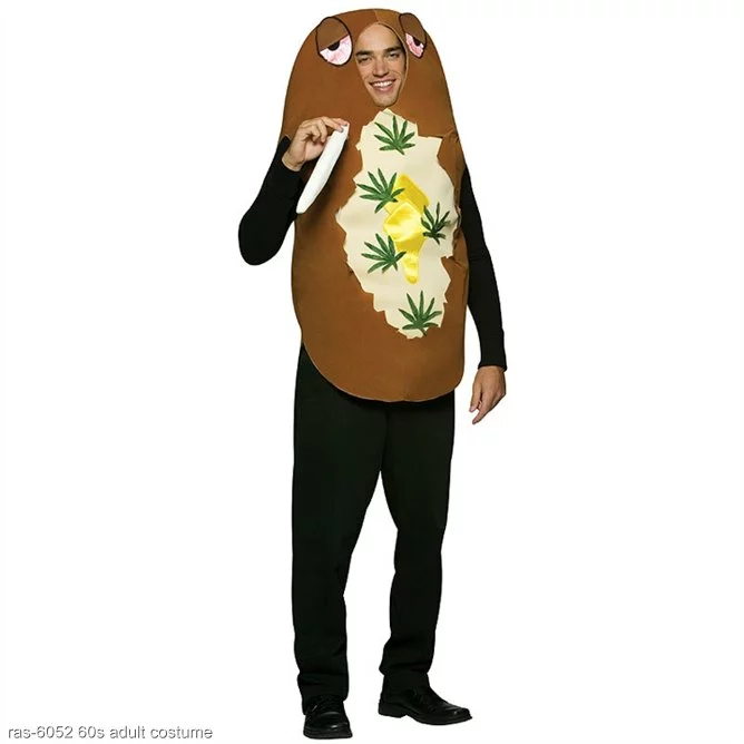 Totally Baked Potato Adult Costume 1 Totally Baked Potato Adult Costume