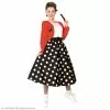 Adult Polka Dot Rocker Fifties Costume