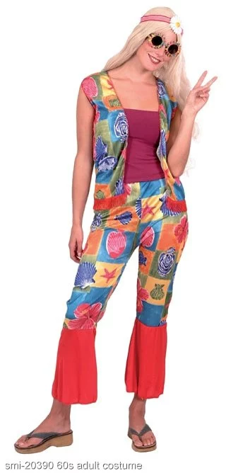 Flower Power Hippie Costume 1 Flower Power Hippie Costume