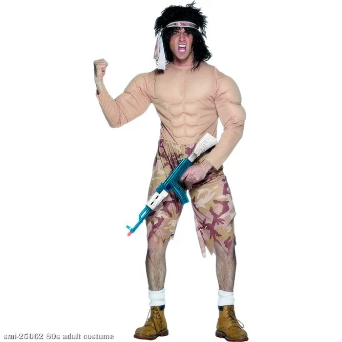 Adult Rambo Costume 1 Adult Rambo Costume