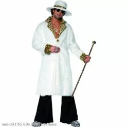 Faux Fur Pimp Suit Adult Costume