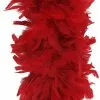 Red 80 Gram Feather Boa