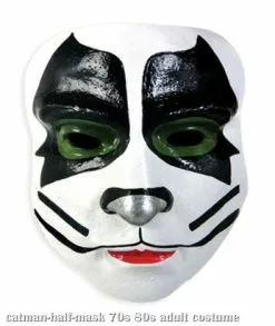 KISS Catman Half Mask