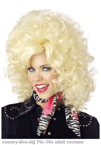 Country Western Diva Wig 1 Country Western Diva Wig