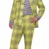 Plaid Leisure Suit Adult Costume