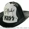 KISS Black Paul Stanley Firehouse Fire Hat