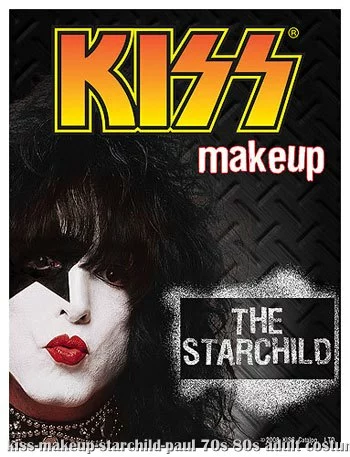 KISS Starchild Makeup Paul Stanley 1 KISS Starchild Makeup Paul Stanley
