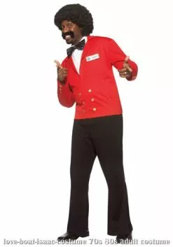 Love Boat Isaac The Bartender Costume