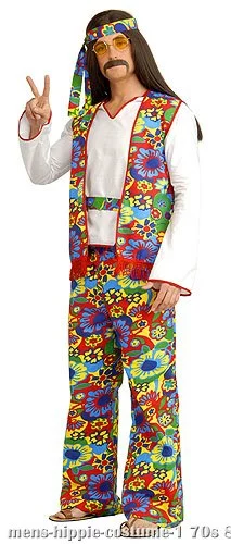 Men's Hippie Costume