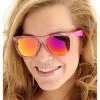 80s Neon Pink Sunglasses