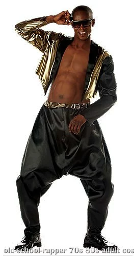Old School Rapper Costume 1 Old School Rapper Costume
