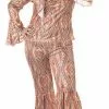 Plus Size Women's Disco Costume