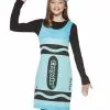 Tween Sky Blue Crayon Dress